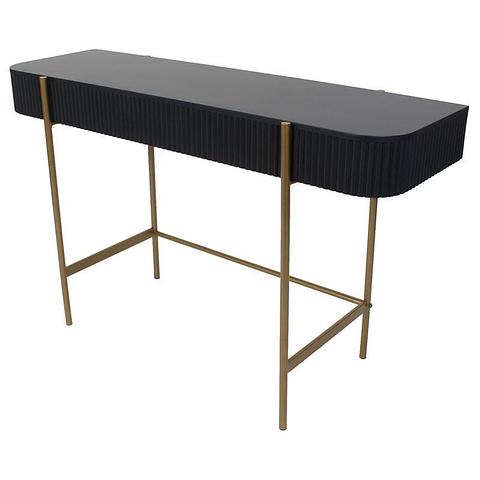 Eclipse Ribbed Console Table 120x40x73cm