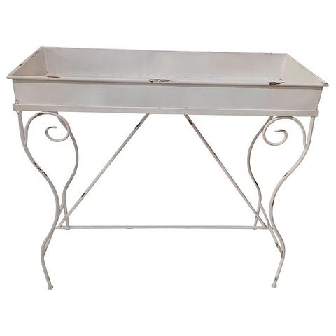 Martinique Plant Stand on Classic Style Legs 92x36x85.5cm
