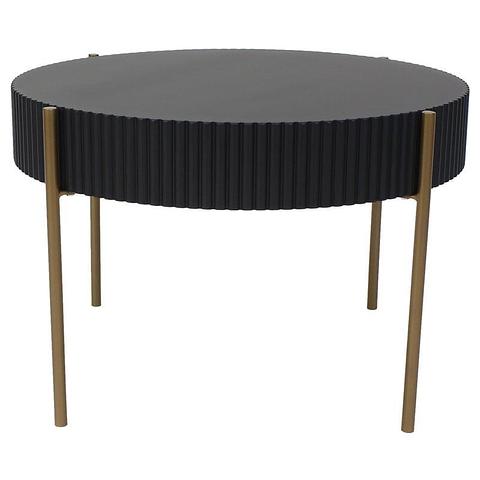Eclipse Ribbed Coffee Table 60x60x35cm