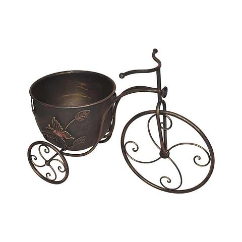 Bicycle Potplanter w/Butterfly 47x22x32.5cm