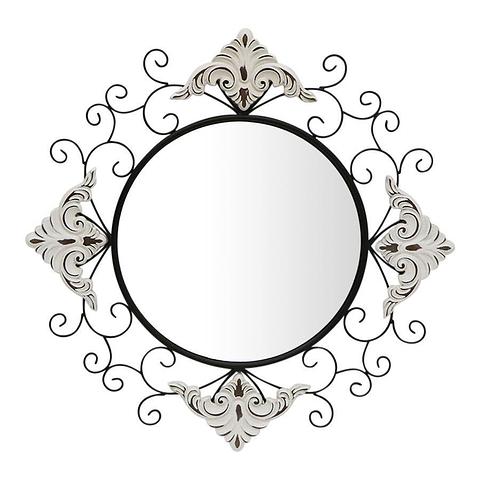 Circolo Fleur Round Mirror 67x2.5cm