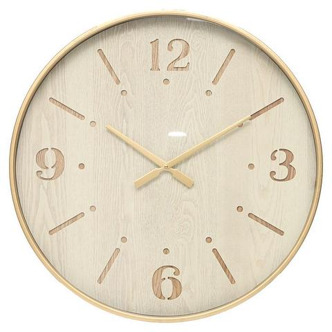 XL Aura Clock w/Glass Front 60x6cm