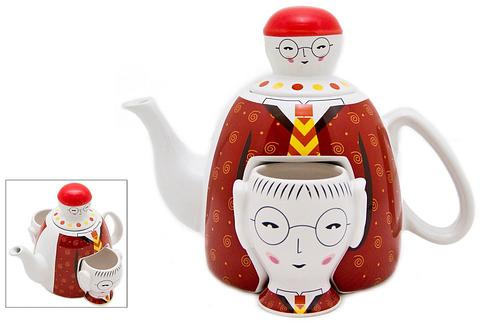 Smart Design Tea pot w/Two Cups 23cm Giftboxed (2/12)
