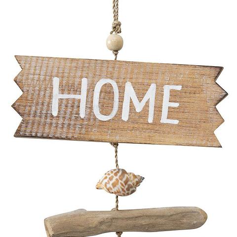 Handcrafted Our Home 2-Piece Driftwood w/Fish Wallart 30x20x9/30x17x6cm