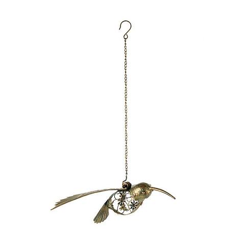 Large Metal Hanging Hummingbird 44x26x60cm (2/6)