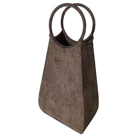 Decorative Rust Handbag Planter 19.5x11.5x39.5cm